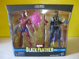 Marvel Legends 2017 6" Toys R Us exclusivo Black Panther Shuri Klaw paquete de 2 nuevo - Imagen 1 de 4