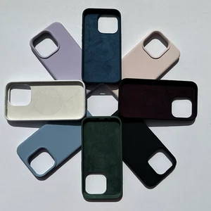 iPhone Silicone Case with MagSafe - iPhone 15, 15 Pro, 15 pro max, 15 Plus - Picture 1 of 33