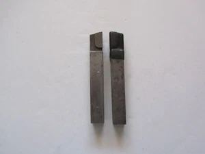 Lot Of 2 VR WESSON  AL 8  73 1/2" Square Brazed Carbide Tool Bits Left,Rght USA - Picture 1 of 4