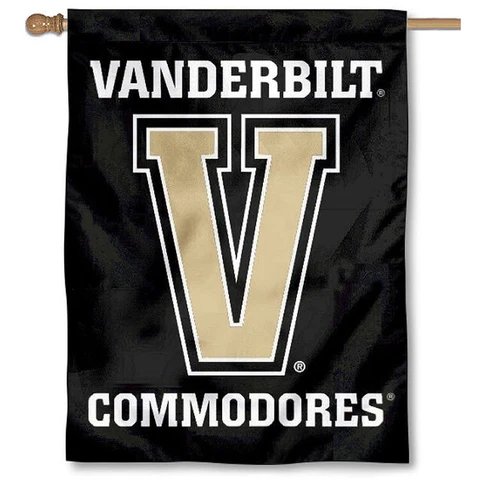 Vanderbilt Commodores Two Sided House Flag Cover