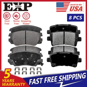 ​​Ceramic Brake Pads Front & Rear Fit Chevy Impala Malibu Buick LaCrosse Regal - Picture 1 of 5