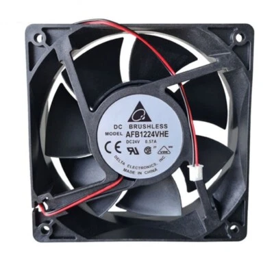 2-Wire Inverter Cooling Fan 12CM 12038 Fan 120x120mm  DC24V 4000rpm for - Image 1 of 4