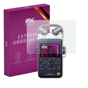 atFoliX Glass Protective Film for Sony PCM-D100 Glass Protector 9H Hybrid-Glass - Picture 1 of 8