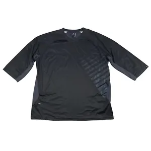Specialized Mens XL Black 3/4 Sleeve Mountain Bike MTB Jersey - Picture 1 of 6