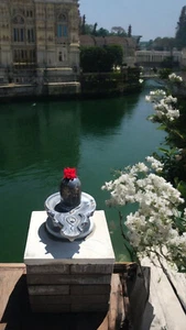 14 Zoll handgefertigter Stein Shiva Lingam Hinduismus Geschenk Deko - Bild 1 von 8