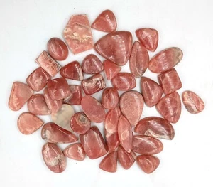 Rhodochrosite Cabochon, Wholesale Lot, Mix Shapes and Size, Best Natural 72002 - Picture 1 of 4