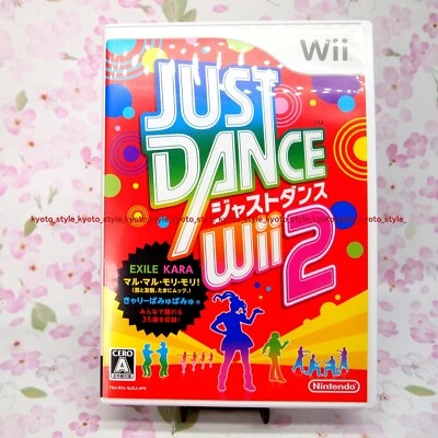 USED Nintendo Wii JUST DANCE Wii 2 19648 JAPAN IMPORT - Image 1 of 4