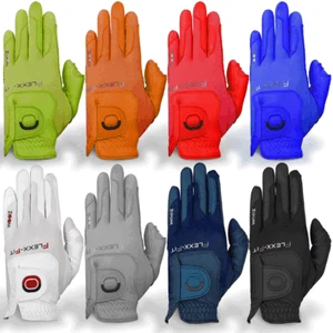 ZOOM 2025 FLEX FIT MENS ONE SIZE FITS ALL GOLF GLOVE - ALL COLOURS MULTIBUY DEAL - Picture 1 of 11