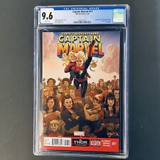 Captain Marvel 17 CGC 9.6 🔑 2nd Appearance of Kamala Khan in cameo last page 🔑