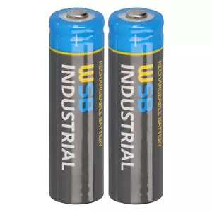 2x WSB Industrial IFR 14500 AA Solar Akku LiFePO4 3,2V 600mAh - Bild 1 von 10