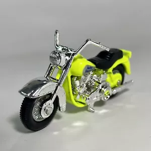 Matchbox No 50 Harley Davidson Sportster Neon Yellow ~1:64 Diecast Motorcycle - Picture 1 of 10