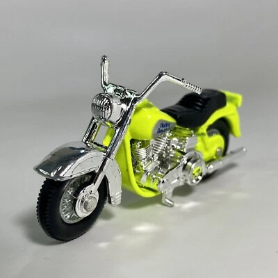Matchbox No 50 Harley Davidson Sportster Neon Yellow ~1:64 Diecast Motorcycle - Image 1 of 4