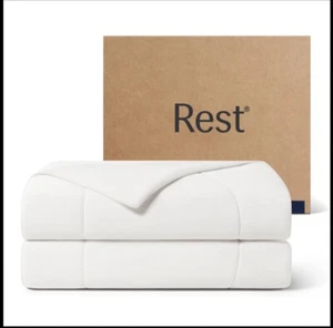 REST Evercool Cooling Comforter Twin-Twin XL Gray 68"x90" SCD03T Sealed - Picture 1 of 1