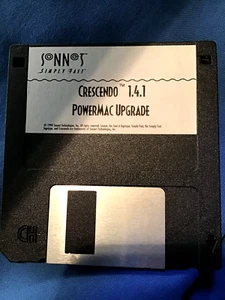 Sonnet Crescendo 1.41 Power Mac aggiornamento floppy disk - Foto 1 di 1