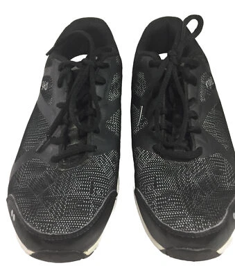 Women’s Ryka Grafik US 9M Black Lace Up Training Athletic Tennis Shoe - Image 1 of 4