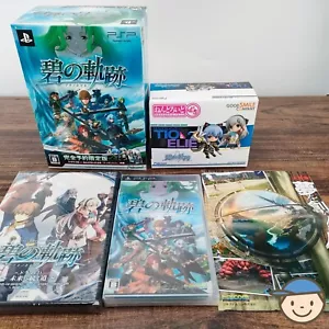 PSP The Legend of Heroes Ao no Kiseki Japanese Limited Edition w/Nendoroid Japan - Picture 1 of 17