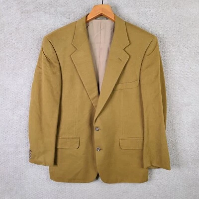 Corneliani X Cedrics Jacket Mens 42R Brown Wool Cashmere Blazer Italy Chamois - Image 1 of 4