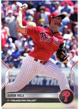 2022 Topps Now Road to Opening Day #OD280 Aaron Nola/469* - NM