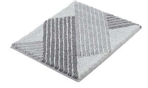 Kleine Wolke Bad Matte Vorleger Teppich CROSS anthrazit 55cmx65cmx20mm - Bild 1 von 2
