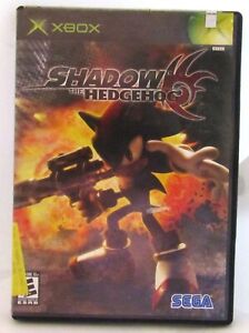 Shadow the Hedgehog Xbox Game Disc Action-Adventure Sonic Original SEGA Tested/N