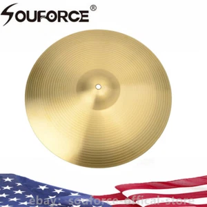 USA 18" 0.8mm Copper Alloy Crash Ride Cymbal Drum Set Percussion for Accessories - Picture 1 of 9