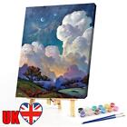 Sky Oil Paint By Numbers Kit DIY Acrylic Painting on Canvas Frameless Drawing
