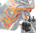 Set Paramotore + Faro ausiliario per KTM 1190 Adventure/ R 13-16 arancione + K3