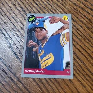 1991 Classic Draft Picks Manny Ramirez #10 ROOKIE CARD-Indians-Red Sox - Picture 1 of 2