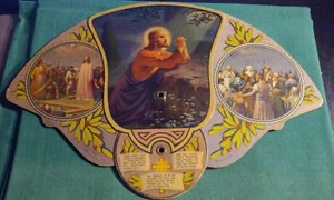 Antigua publicidad promocional de fans de mano de 1920 Bush & Sons directores de funerarias Camillus NY - Imagen 1 de 10
