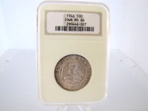 1946 IOWA 50c NGC MS66 EARLY RELEASE SERIAL NO. 290446-027 (NICE CLEAN) - Picture 1 of 4