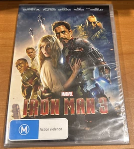 Iron Man 3 (2013 : 1 Disc DVD Set) Brand New Sealed In Plastic Region 4 - Picture 1 of 2