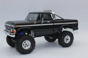 Traxxas TRX 97044 -1 Black TRX-4M Ford F 150 4x4 Lifted 1:18 Crawler RTR New - Picture 1 of 16