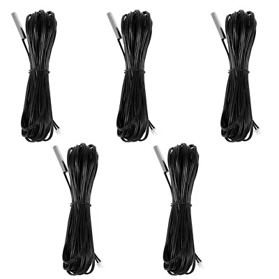 5pcs NTC Thermistor accuracy temperature sensor 10K 1% 3950 Waterproof Probe