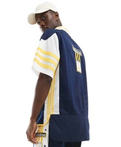 NEW MEN'S ADIDAS ORIGINALS ADIBREAK JERSEY TEE SHIRT ~SIZE LARGE #IU2361 - Picture 1 of 10