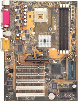 Abit BG7 socket 478 Motherboard Rare, DDR-1, Audio, Lan, APG, USB 2.0, Video - Image 1 of 2