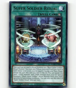 Yugioh Super Soldier Ritual Maze of Memories Rare - Picture 1 of 1