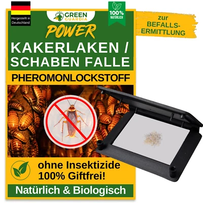 1 bis 10x Kakerlakenfalle, Wirksam Schaben Bekämpfung,Kakerlaken Klebefalle - Bild 1 von 4