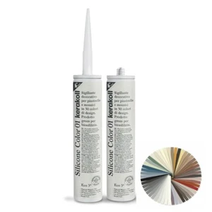 Sellador de silicona de color Kerakoll... 50 colores disponibles tubo de 310 ml - Imagen 1 de 55