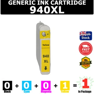 1X Generic 940 HP940XL YELLOW Ink Cartridge For HP Officejet Pro 8000 8500 8500A - Picture 1 of 2
