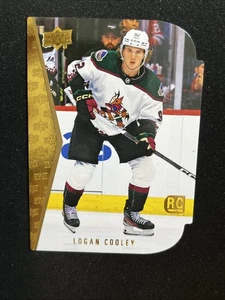 23-24 UD Series 2 Hockey Rookie Die Cut RDT-18 Logan Cooley - Picture 1 of 2