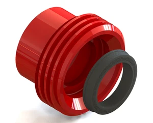2 inch FIG 1502 FEMALE BLIND (THREAD) WITH 1/2 inch NPT TAP STD - Picture 1 of 1