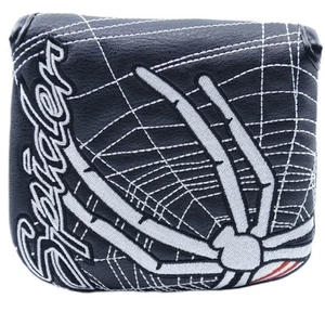 Golf Putter Cover PU Leather Square Mallet Golf Headcover Club Head Cover - Picture 1 of 16