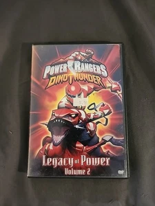 Power Rangers Dino Thunder (Vol. 2) Legacy of Power (DVD 2004 + Guide) Jetix TV - Picture 1 of 3