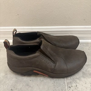 Merrell Jungle Moc Gunsmoke Grey Suede Slip On Shoe J60788 Womens Size 10 - Picture 1 of 11