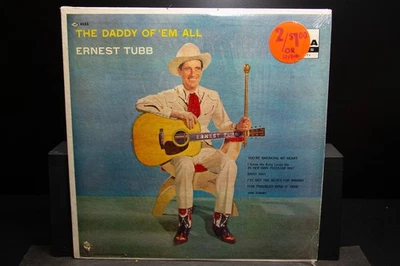 Ernest Tubb – The Daddy Of 'Em All - Vinyl Record Lp - Image 1 of 4