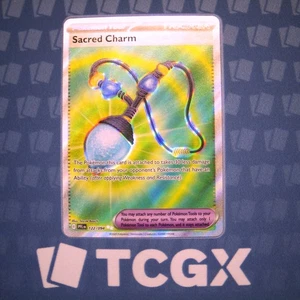 Pokemon - Sacred Charm - 122/094 - ME02: Phantasmal Flames - Holo - Ultra Rar NM - Bild 1 von 1