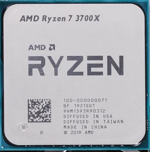 AMD Ryzen 7 3700X R7-3700X 3.6GHz 8Core 16Thr 32MB 65W AM4 CPU Processor - Imagen 1 de 1