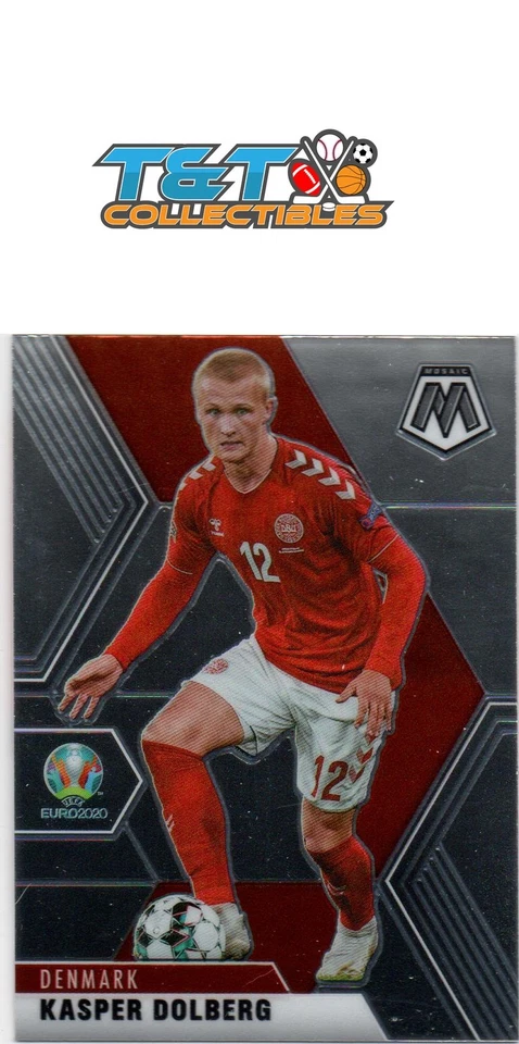 2021 Panini Mosaic UEFA EURO 2020 #39 Kasper Dolberg Denmark - Image 1 of 1