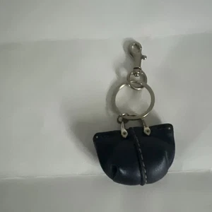 Schlüsselanhänger/Geldbörsenanhänger, blau weich Geldbörse - Bild 1 von 4