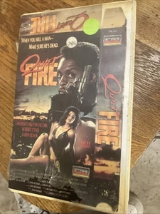 Quiet Fire VHS 1991 PM Entertainment B-Movie Action Selten Rarität 90er - Bild 1 von 1